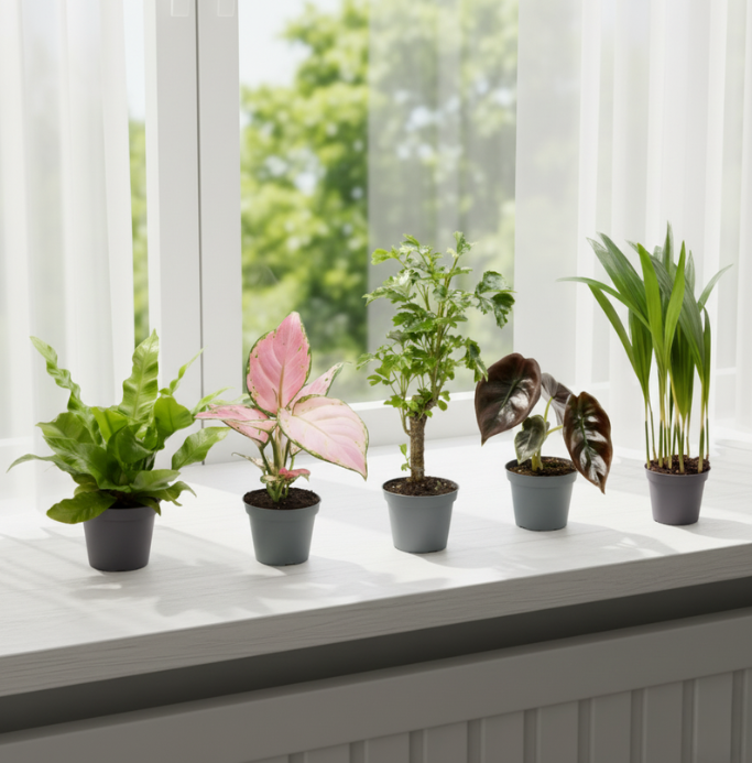 Baby plantjes verrassingsbox (8 stuks)