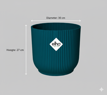 Combi deal - Kentia palm + Elho Vibes Fold Round - 180 cm