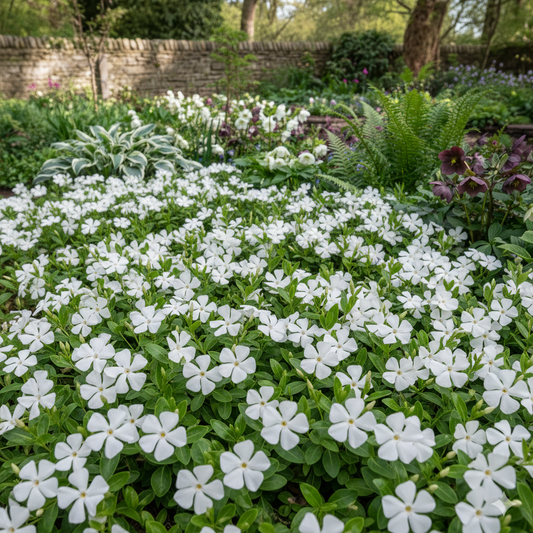 Vinca minor Alba