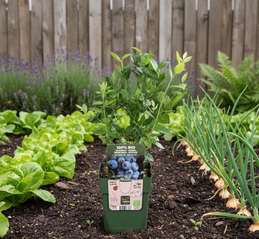 Biologische Bosbessenplanten