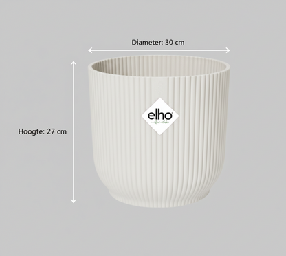 Combi deal - Monstera Pertusum + Elho Vibes Fold Round - 150 cm