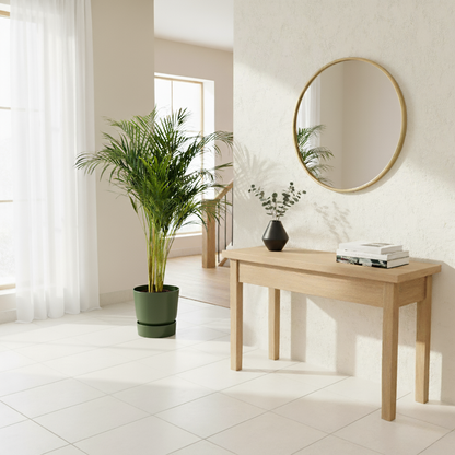 Combi deal - Areca palm + Elho Greenville Round - 130 cm