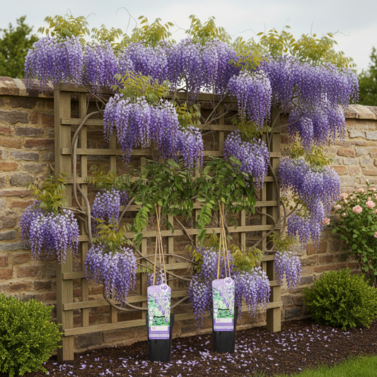 Wisteria sinensis (2 stuks)