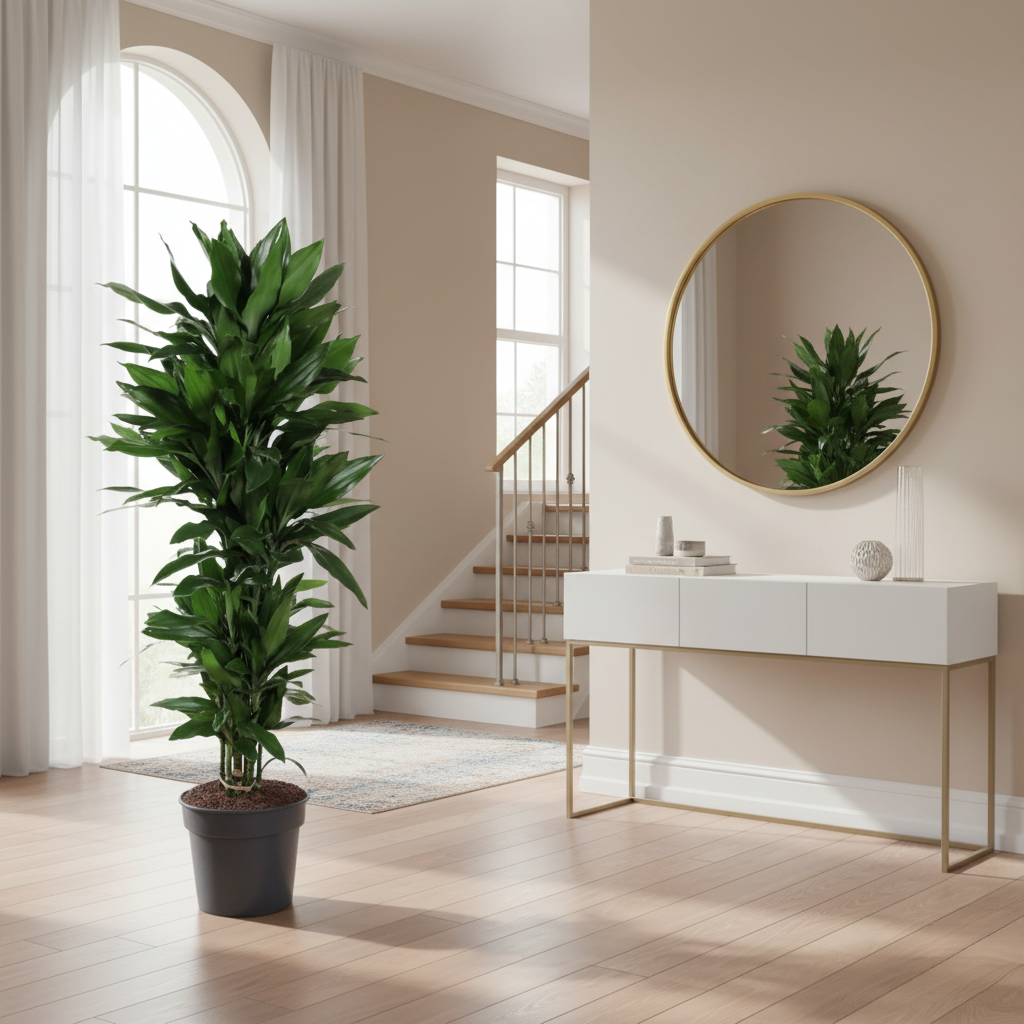 Dracaena Janet Lind vertakt - 120 cm