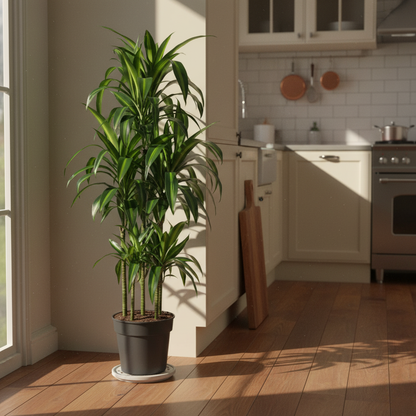 Dracaena Hawaiiana Carrousel - 150 cm