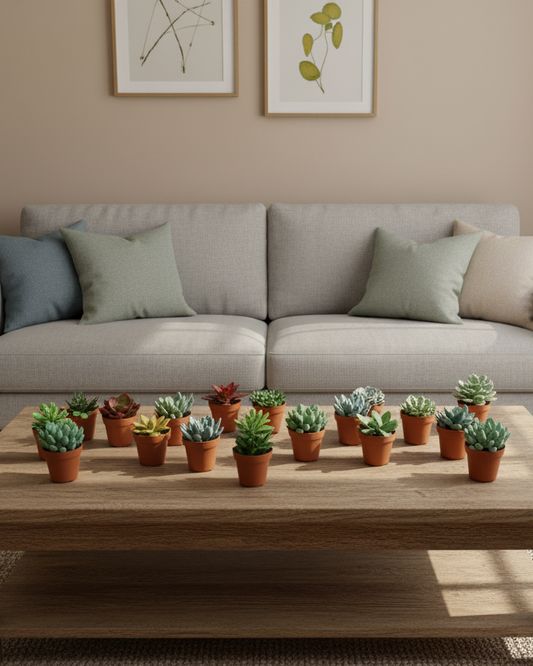 Succulenten mix (30 stuks)