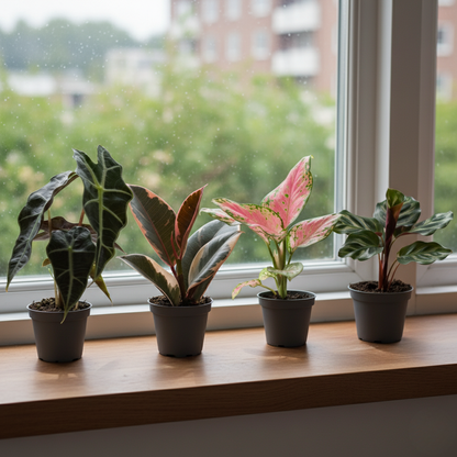 Baby plantjes verrassingsbox (4 stuks)
